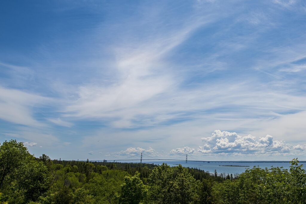 Williamsburg, MI aerial view