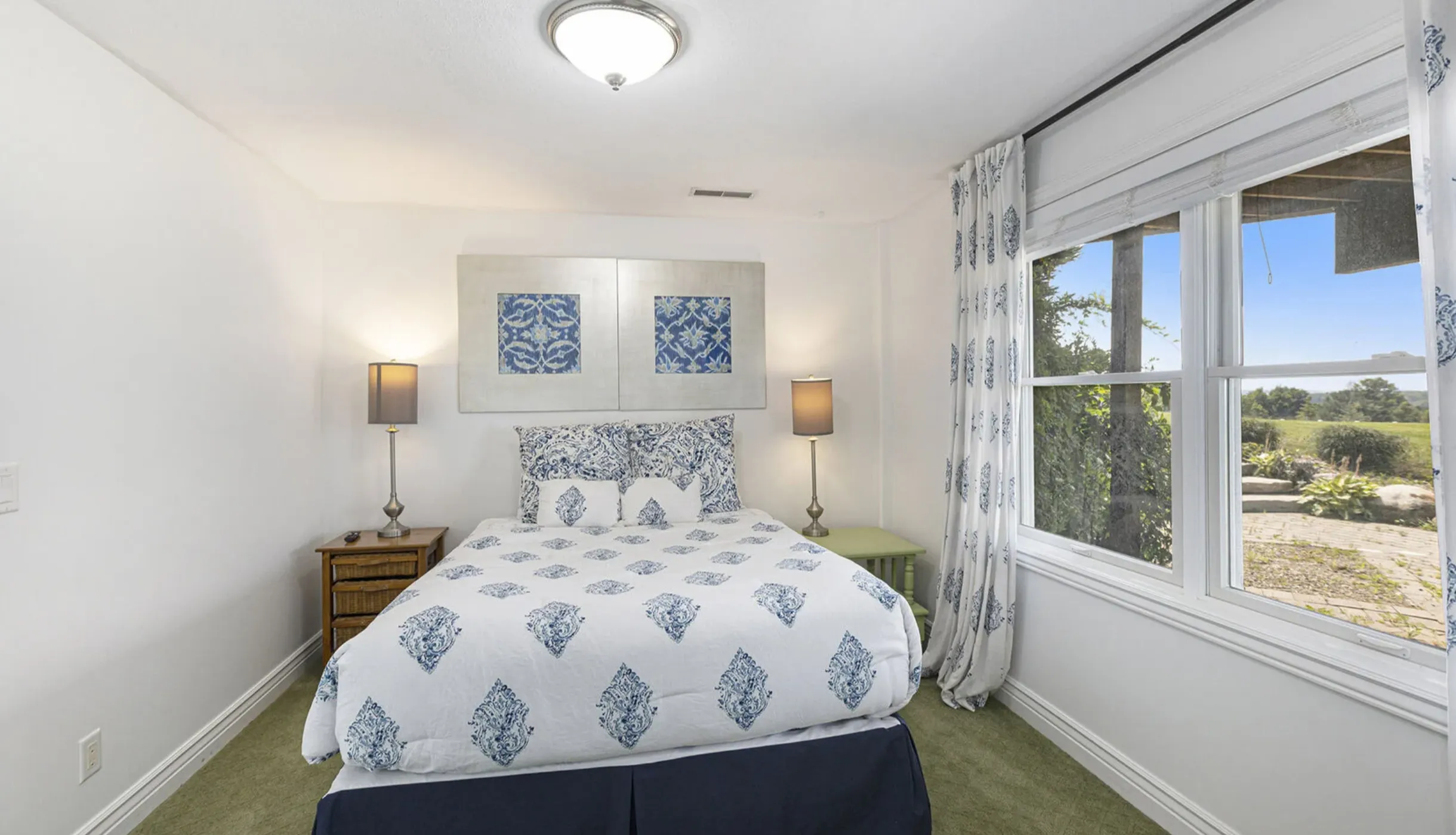 Traverse City vacation rental near horse show with modern interior and spacious living area
