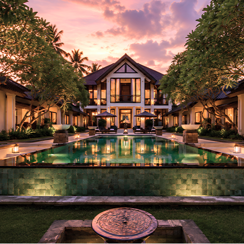 Stylish ocean view villa rental in Bali, Villa Ylang Ylang